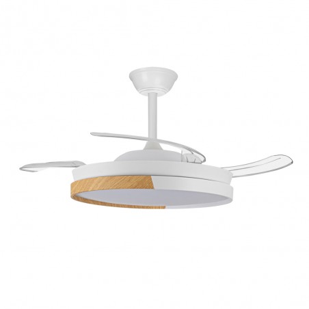 LED fan folding blades Ecoro CCT Dim (45W)