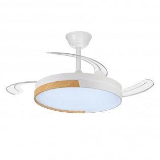 LED fan folding blades Ecoro CCT Dim (45W)