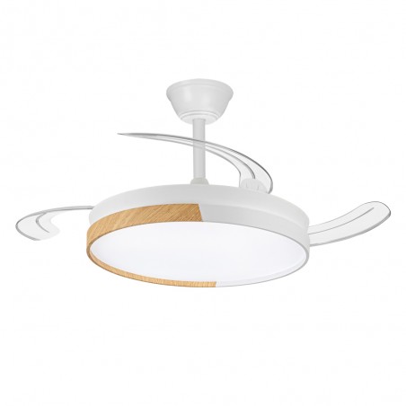 LED fan folding blades Ecoro CCT Dim (45W)