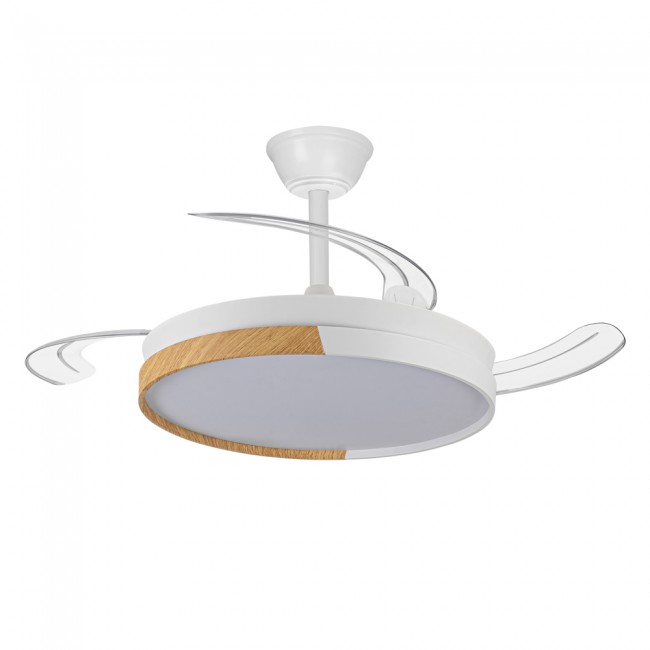 LED fan folding blades Ecoro CCT Dim (45W)