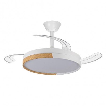 LED fan folding blades Ecoro CCT Dim (45W)