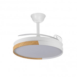 LED fan folding blades Ecoro CCT Dim (45W)