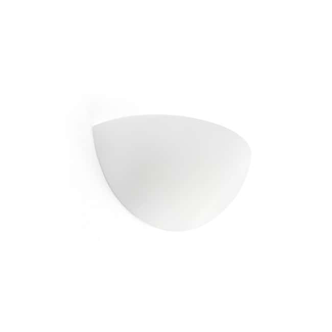 Schnee Gips Wandleuchte