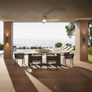 Ventilador de techo LED Ushuaia CCT Dim (30W)