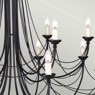 Lámpara de araña Carisbrooke (18 Luces)