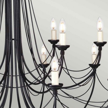 Lámpara de araña Carisbrooke (18 Luces)