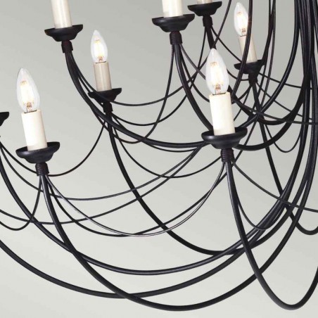 Lámpara de araña Carisbrooke (18 Luces)