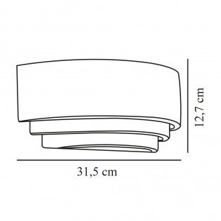 Wall Lamp Lancio Oblong