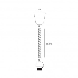 Pendant Spiralhejs Kit E27