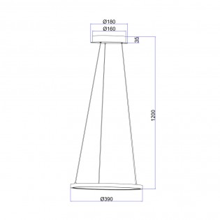 Ceiling lamp Led Ralph (19W)