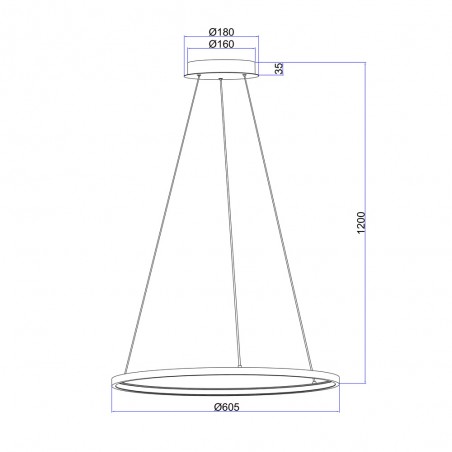Ceiling lamp Led Ralph (29W)