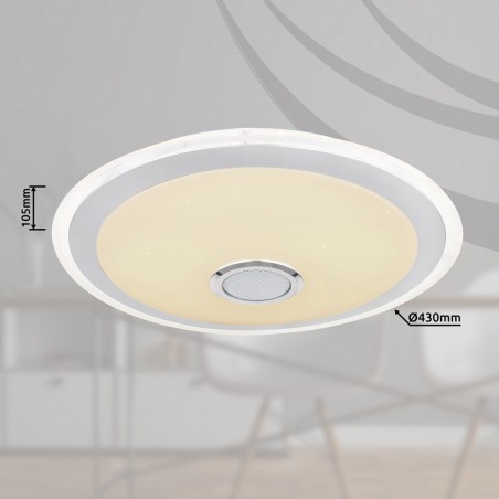 Flush light LED Dunny RGB CCT (24W)