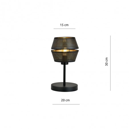 Table Lamp Venice Black