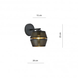 Wall Lamp Venice Black