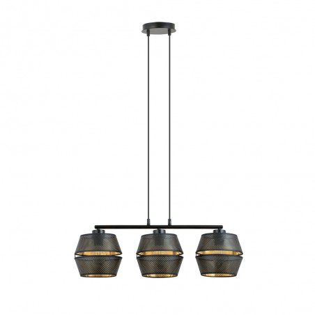 Pendant Lamp Venice Black (3 lights)