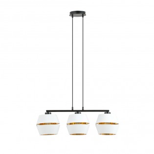 Lámpara colgante Venice Blanco (3 luces)