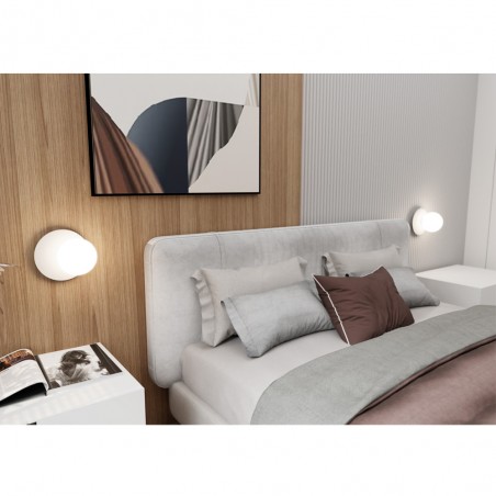 Wall Lamp Zero White Opal
