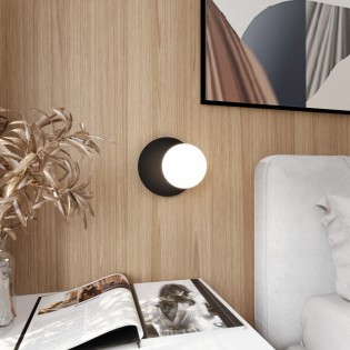 Wall Lamp Zero Black Opal