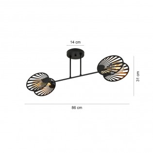 Pendant Lamp Tila (2 lights)