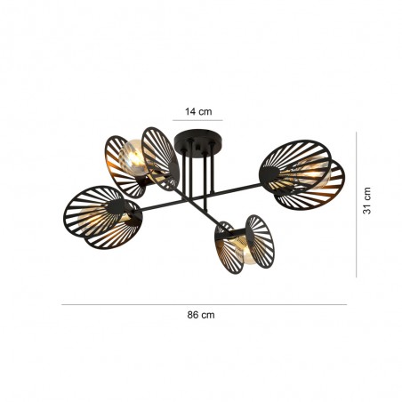 Pendant Lamp Tila (4 lights)