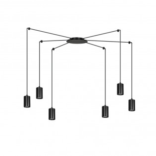 Lámpara colgante Finder (6 luces)