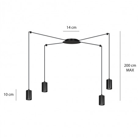 Pendant Lamp Finder (4 lights)