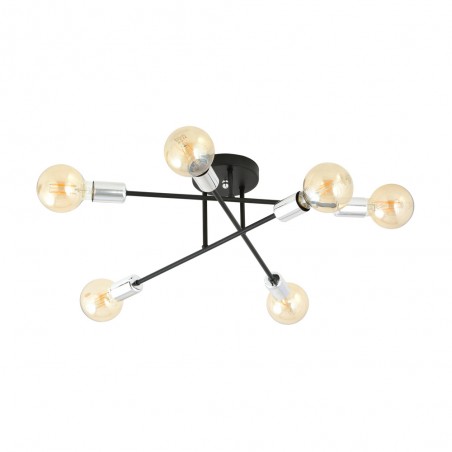Ceiling Flush Light Vender Silver II (6 lights)