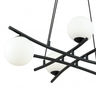 Lámpara colgante Lotra Opal (5 luces)
