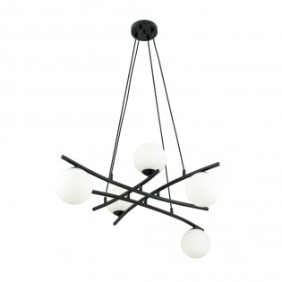 Lámpara colgante Lotra Opal (5 luces)