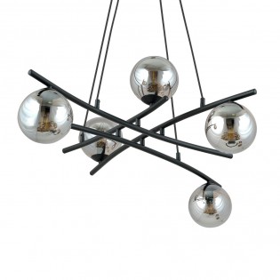 Pendant Lamp Lotra Graphite (5 lights)