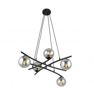 Pendant Lamp Lotra Graphite (5 lights)