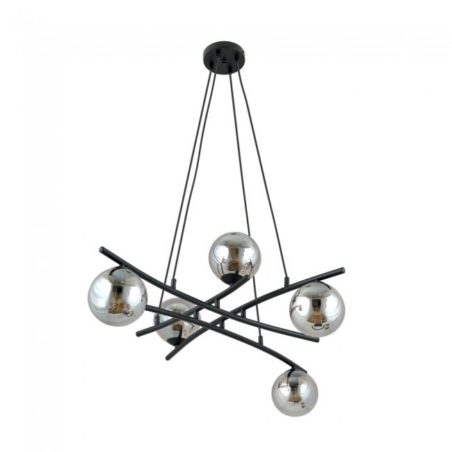 Pendant Lamp Lotra Graphite (5 lights)