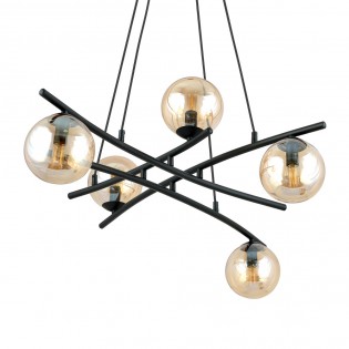 Pendant Lamp Lotra Amber (5 lights)