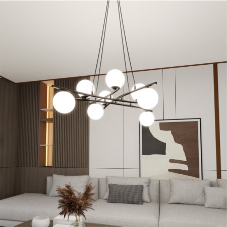 Pendant Lamp Lotra Opal (8 lights)