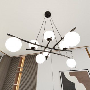 Pendant Lamp Lotra Opal (8 lights)