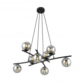 Pendant Lamp Lotra Graphite (8 lights)