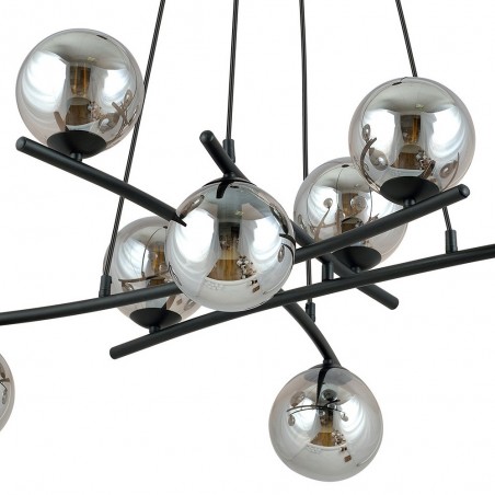 Pendant Lamp Lotra Graphite (8 lights)