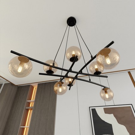 Pendant Lamp Lotra Amber (8 lights)