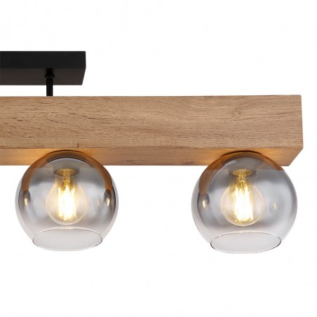 Regleta de techo Moitas (4 Luces)