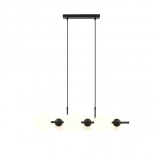 Lámpara colgante Armaro Opal (6 luces)