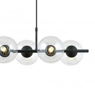 Lámpara colgante Armaro Transparente (6 luces)