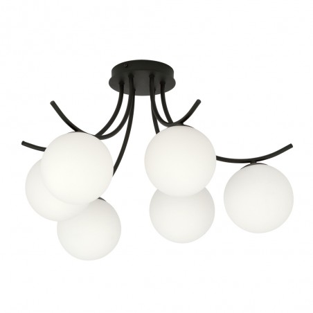 Plafón de techo Barino Opal (6 luces)