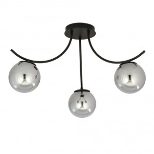 Ceiling Lamp Barino Graphite (3 lights)
