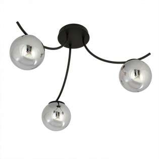 Ceiling Lamp Barino Graphite (3 lights)