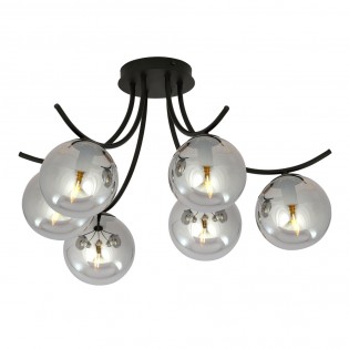Ceiling Lamp Barino Graphite (6 lights)