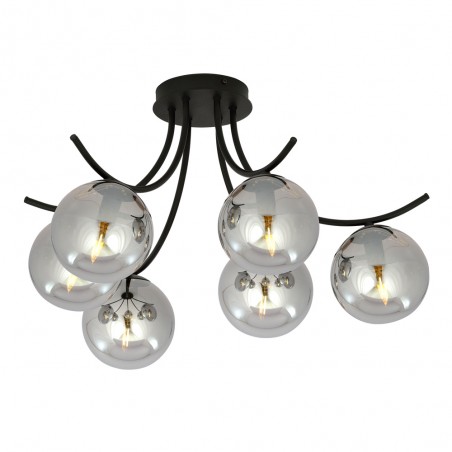 Ceiling Lamp Barino Graphite (6 lights)