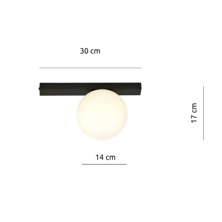 Ceiling Flush Light Enca Opal