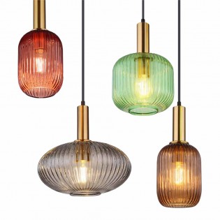 Lámpara colgante lineal Normy (8 Luces)