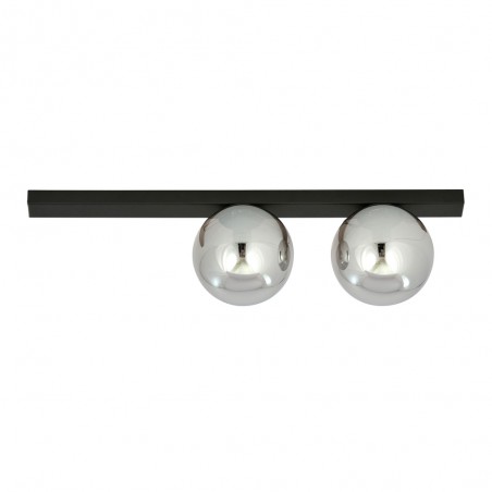 Ceiling Flush Light Enca Graphite (2 lights)