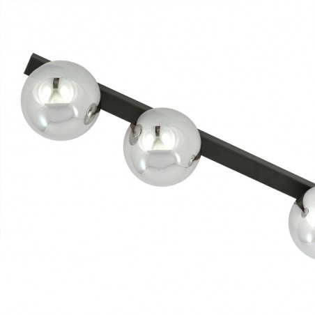 Ceiling Flush Light Enca Graphite (3 lights)